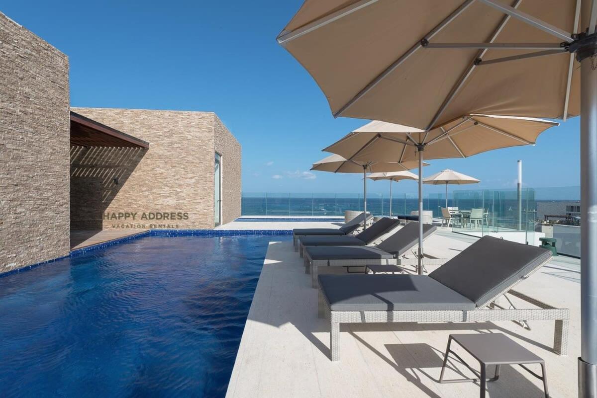 Trendy 1 Bedroom Apartment In Cruz Con Mar Brand New Building Playa del Carmen Exterior foto